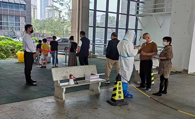 防疫一線，多彩物業在行動！